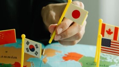 putting country flags on a world map