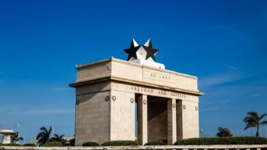 independence arch in accra ghana