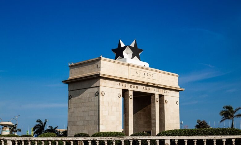independence arch in accra ghana