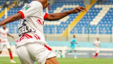 a man playing soccer