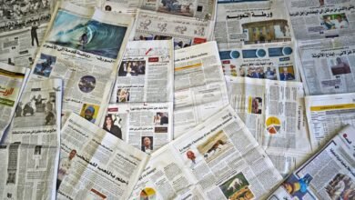 selection of newspapers