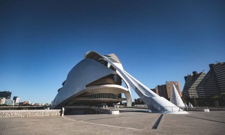 modern architecture at valencia s city of arts