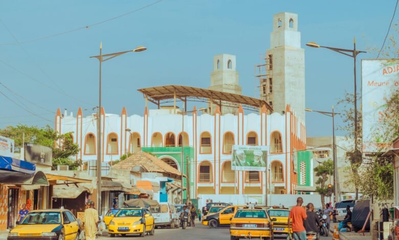 islamic architecture mosque with blue sky