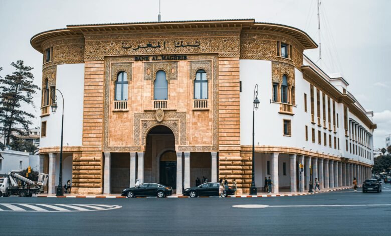 bank building in morocco