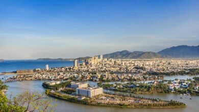 landscape photography of high rise buildings