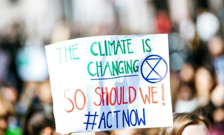 climate people street crowd