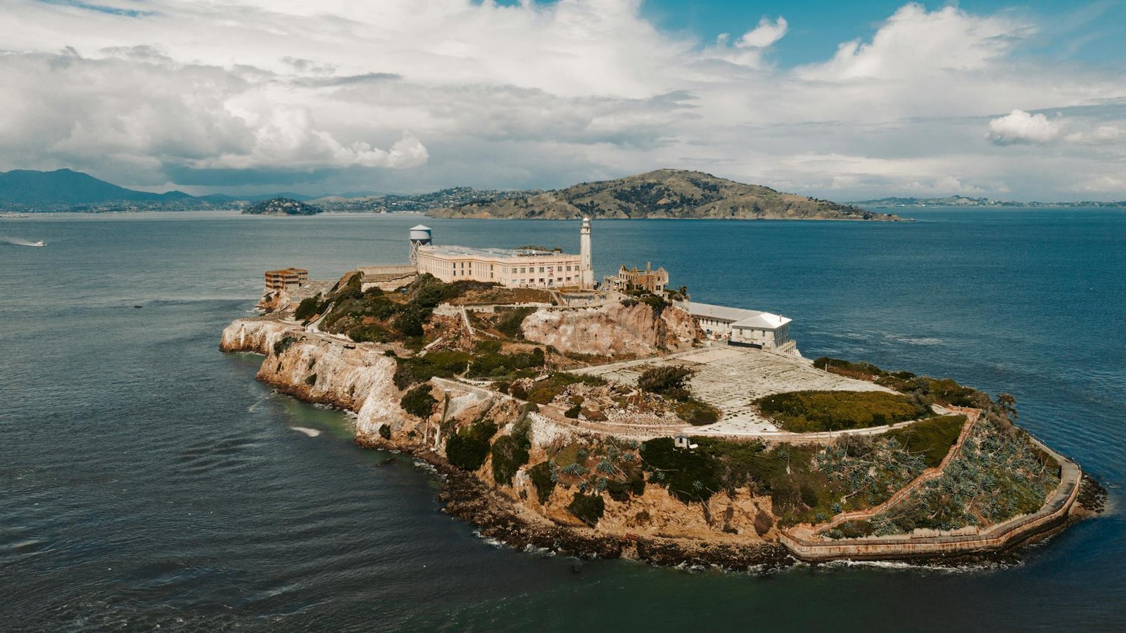 a prison on an island