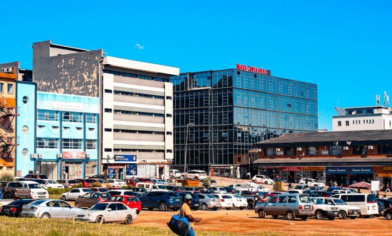 urban landscape of matsapha eswatini
