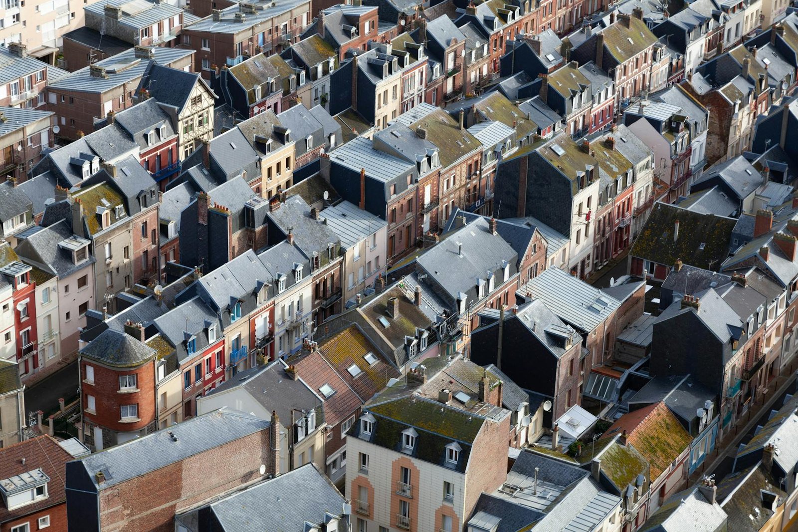 rooftops of workers tenements