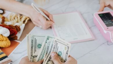counting of dollar bills