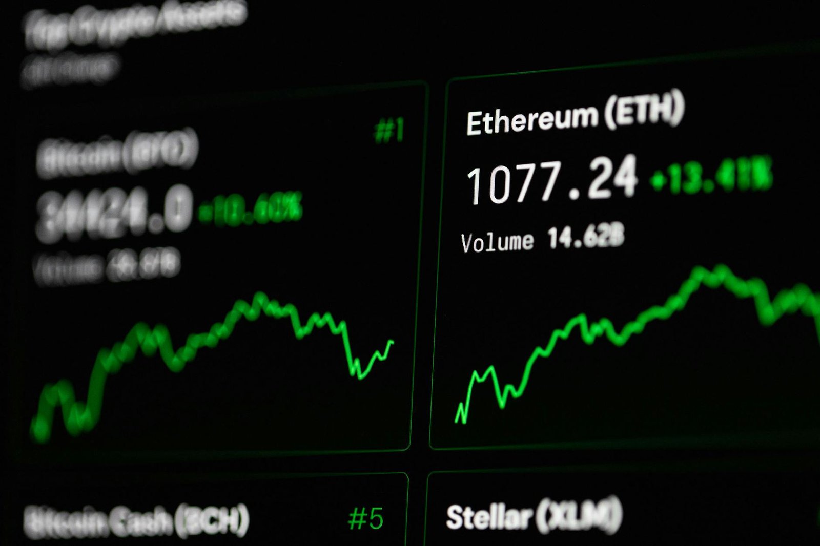 close up shot of computer screen