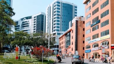 modern kigali cityscape featuring high rises