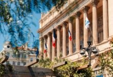 french chamber of commerce building in marseille