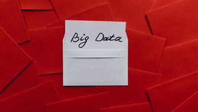 card on top of red envelopes
